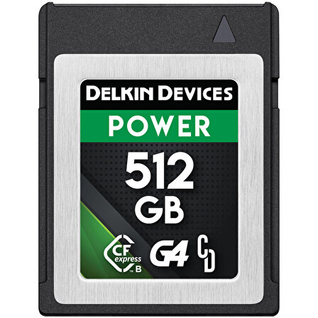 Delkin Devices 512GB Power CFexpress Type-B Hafıza Kartı