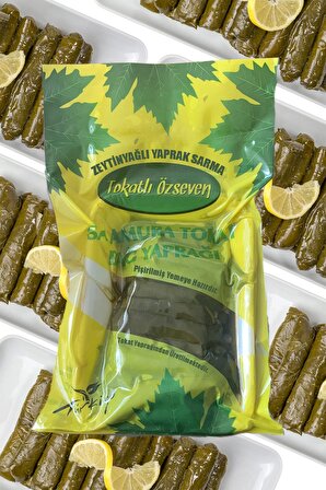 Yemeye Hazır Zeytinyağlı Yaprak Sarma 250gr (Tokat Yaprağından Üretilmektedir.)