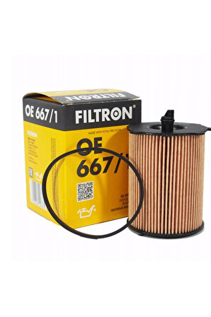 Citroen C4 1.6 HDI Dizel Yağ Filtresi 2005-2010 Filtron