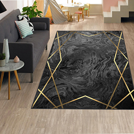 Dijital Baskı Yıkanabilir Kaymaz Taban Salon Halısı Ve Yolluk RVG1313
