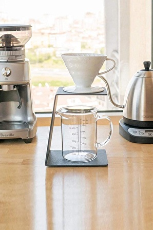 Pour-over V60 Dripper Standı, Metal Kahve Demleme Sehpası