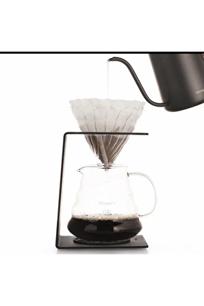 Pour-over V60 Dripper Standı, Metal Kahve Demleme Sehpası