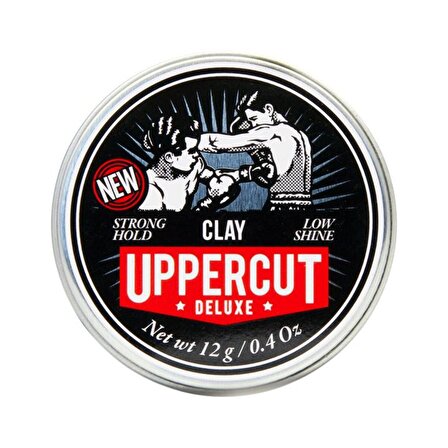 Uppercut Deluxe Clay - Güçlü Tutuş, Düşük Parlaklık 12gr