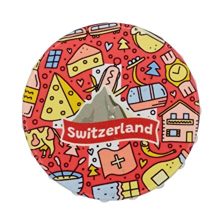 İsviçre Temalı Magnet Kapak Açacak
