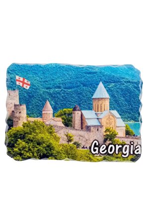 Gürcistan Temalı Kırık Magnet