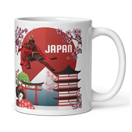 Japonya Kupa Bardak 2 Adet Seyahat Hatıra Japan Mug