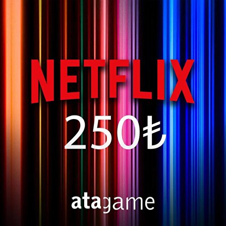 250 TL Netflix Hediye Kartı