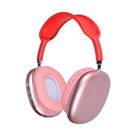  P9 Hi-Fi Ses Kalitesi Ayarlanabilir ve Katlanabilir Kulak Üstü Bluetooth Kulaklık