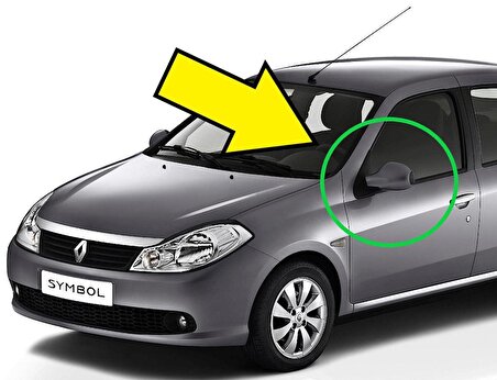 Renault Symbol Thalia Ayna Kapağı (Sürücü Tarafı) 2009-2012