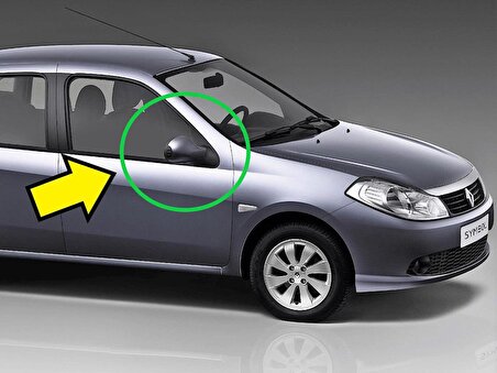 Renault Symbol Thalia Ayna Kapağı (Sağ-Yolcu Tarafı) 2009-2012