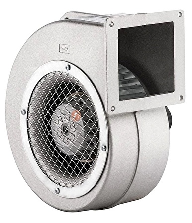 Bahçıvan BDRAS 120-60 2400 D/D 220/230 volt Monofaze Aluminyum Gövdeli Salyangoz Fan Öne Eğimli