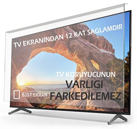 TCL 58P635 Tv Ekran Koruyucu - TCL 58" inç Tv Ekran Koruyucu