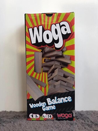 EDUMAT WOGA Wooden Balance Game Ahşap Denge Oyunu