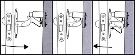 Mobella kapı stoper ve tutucusu Compact