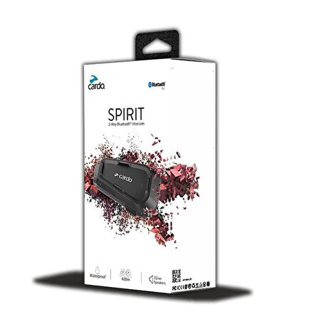 Cardo Spirit Bluetooth Ve intercom (Tekli Paket)