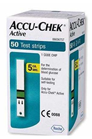 Accu-Chek Şeker Strip Active 50'li 