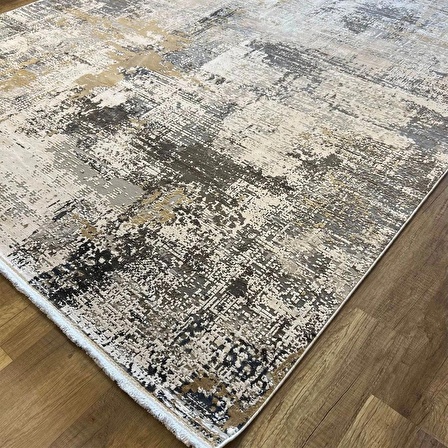 Hoom Rugs Exclusive Miami 60546/111 Gri Hardal Modern Salon Halısı