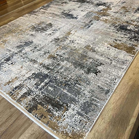 Hoom Rugs Exclusive Miami 60546/111 Gri Hardal Modern Salon Halısı