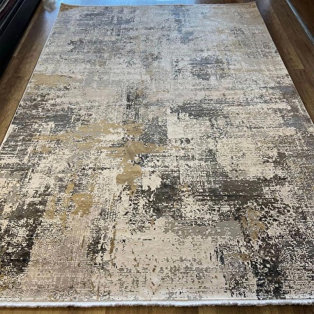 Hoom Rugs Exclusive Miami 60546/111 Gri Hardal Modern Salon Halısı