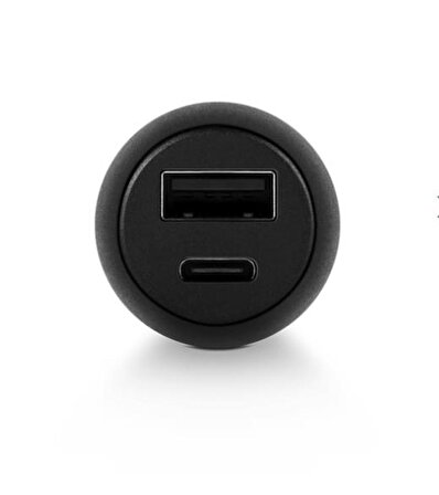 Ttec Şarj Akım Korumalı 32W USB-C+USB Girişli Araç Çakmaklık Şarjı Tüm Araçlarla Uyumlu Araç Şarj Başlık