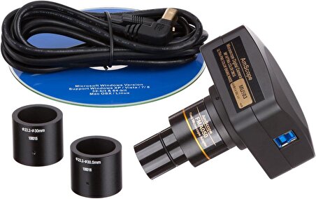 AmScope MU503 5MP USB 3.0 Mikroskop Dijital Kamera