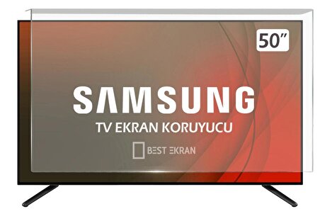 SAMSUNG 50Q67C TV EKRAN KORUYUCU - Samsung 50" inç QE50Q67CAUXTK Ekran Koruyucu