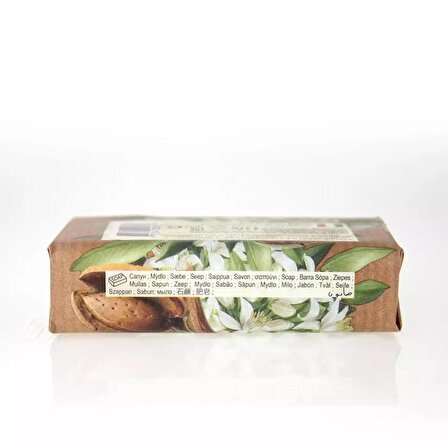 Sabun Marsiglia in Fiore Badem ve Portakal Çiçeği Vegan Bakım 125 g