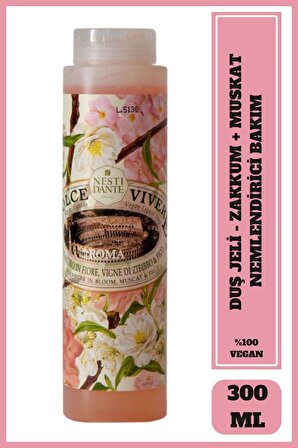 Banyo ve Duş Jeli Dolce Vivere Roma Arındırıcı Vegan Bakım 300 ml