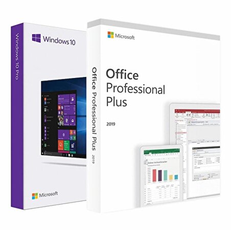 Microsoft Office 2019 Professional Plus & Windows 10 Professional Retail