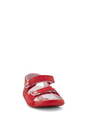 Benetton BN-1238 Filet Kız Çocuk Sandalet Kırmızı