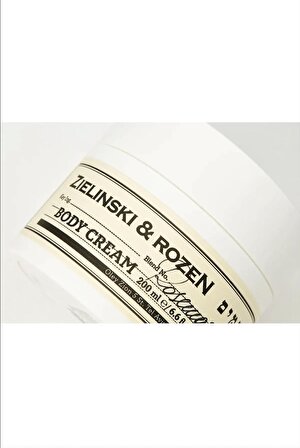 Zielinski & Rozen Rosemary , Lemon , Neroli Body Cream 200 Ml