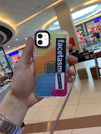 İphone 13 Pro Max - Hologramlı - Çok Renkli - Summer Cover