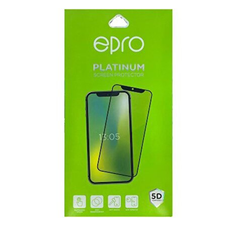 Epro - Platinum - 5D Yeni Nesil - İphone 13 / 13 Pro - Kırılmaz Cam