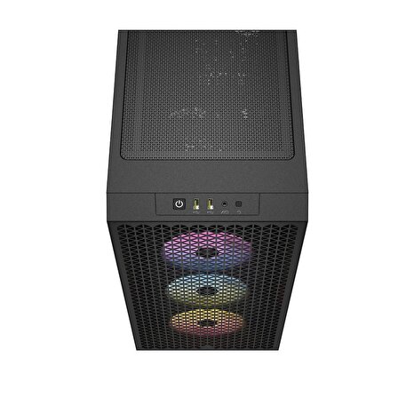 Corsair iCUE 3000D RGB Airflow Black Tempered Glass USB 3.2 ATX Mid Tower Kasa