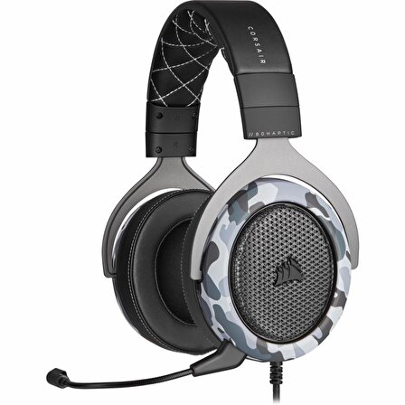 Corsair Hs60 Haptic Mikrofonlu Stereo Gürültü Önleyicili Oyuncu Kulak Üstü Kablolu Kulaklık