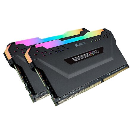 CORSAIR CMH16GX4M2E3200C16 16GB (2x8) Vengeance RGB PRO SL 3200Mhz CL16 DDR4 Siyah Ram