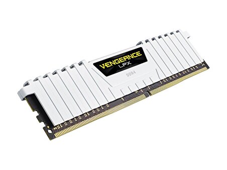 CORSAIR CMK16GX4M2E3200C16W VENGEANCE LPX 16GB (2 X 8GB) DDR4 DRAM 3200MHZ Beyaz Ram