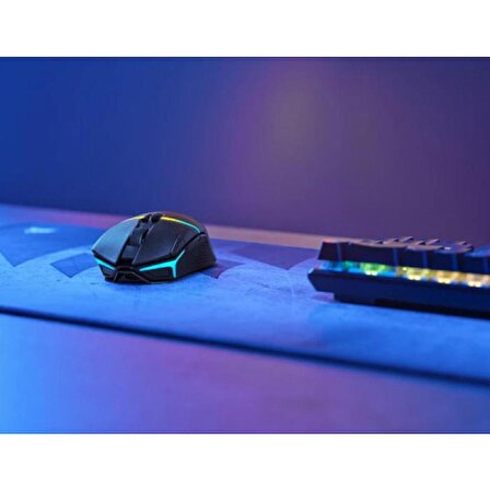 Corsair Nightsabre Wireless Bluetooth FPS/MOBA Gaming Mouse RGB LED Marksman 26.000 DPI Optik Sensör