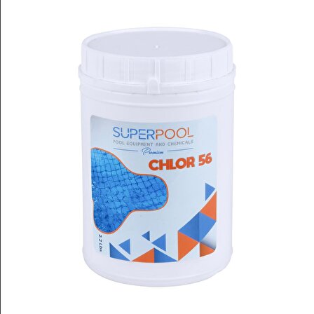Superpool Premium %56 Granül Toz Klor 1 KG