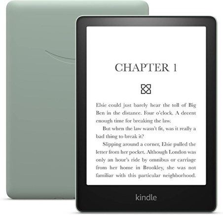 Amazon Kindle Paperwhite 5 11.Gen 16 GB - Warm Light - Yeşil - Reklamlı