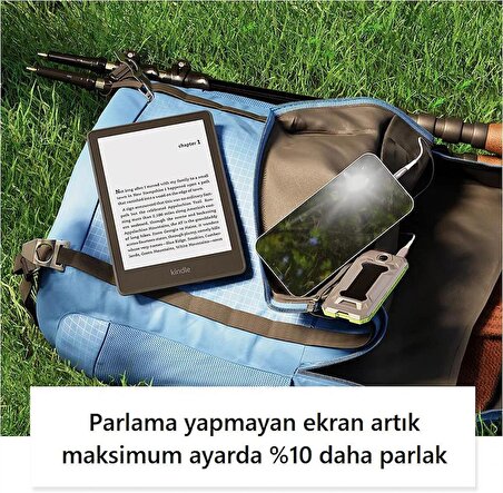 Amazon Kindle Paperwhite 5 11.Gen 16 GB - Warm Light - Yeşil - Reklamlı