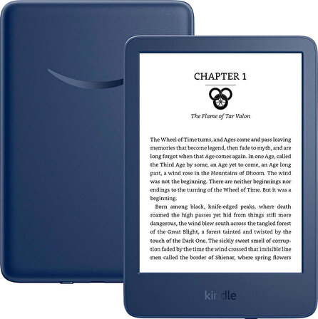 Amazon Kindle Basic 2022 E Kitap Okuyucu 16 GB Mavi