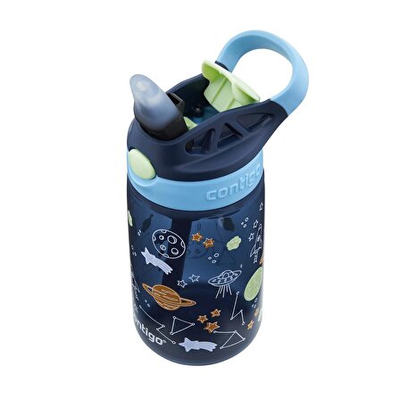 Contigo Gizmo Flip Pro Uzay Tritan Çocuk Suluğu 420ML Lacivert