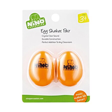 Nino 540OR2 Plastik Yumurta Shaker (Çift)