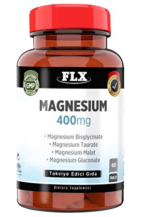 Flx Magnesium Elemental Complex 400 Mg 60 Tablet + Ncs Vitamin C Çinko Propolis 60 Tablet