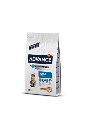Advance Tavuklu Yetişkin Kedi Maması 1 Kg. Metal Açık Paket
