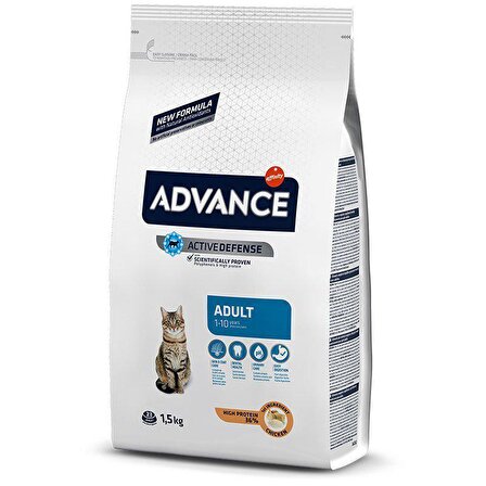 Advance Cat Adult Tavuklu Pirinçli Yetişkin Kedi Maması 1,5 Kg