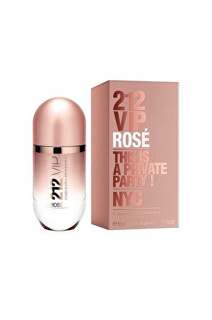 Carolina Herrera 212 Vip Rose EDP Çiçeksi Kadın Parfüm 50 ml  