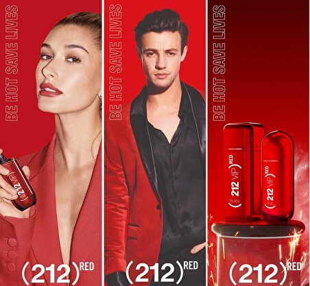 Carolina Herrera 212 VIP Rose Red EDP 80 ml Kadın Parfüm