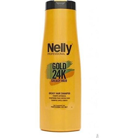 Nelly Gold 24K Şampuan Yağlı Saç 400 ml